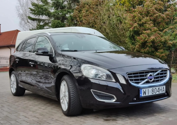 Volvo V60 cena 40900 przebieg: 166000, rok produkcji 2011 z Łódź małe 29